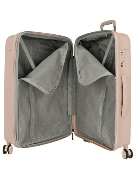 Maleta mediana Movom NEW TRENDY Taupe (4)