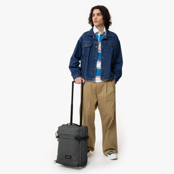 Maleta mochila EASTPAK STRAPSON XXS Black Denim (5)