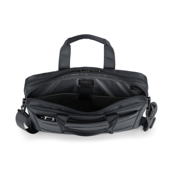 Maletín GABOL TIDE impermeable gris (3)