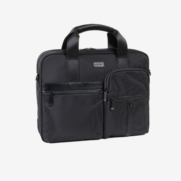 Maletin portafolios Matties Fabric negro