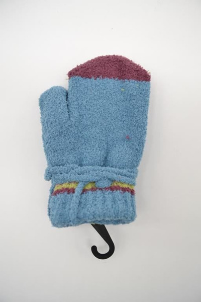 Manopla infantil azul