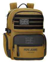 Mochila adap. portatil PEPE JEANS Bromley ocre