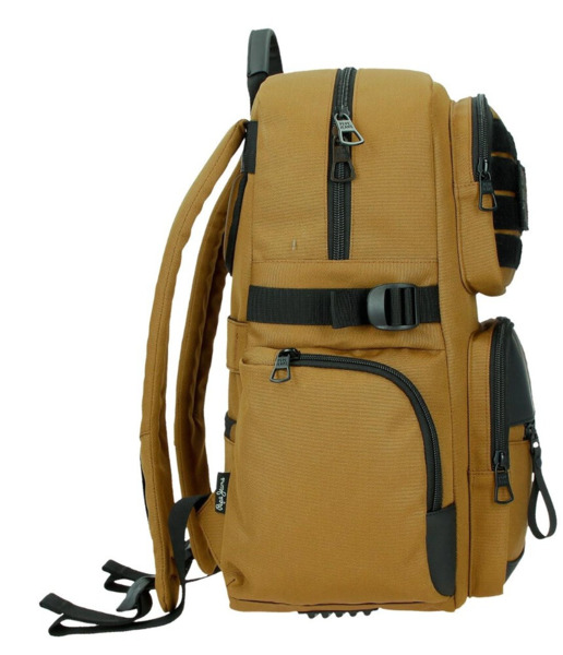 Mochila adap. portatil PEPE JEANS Bromley ocre (1)