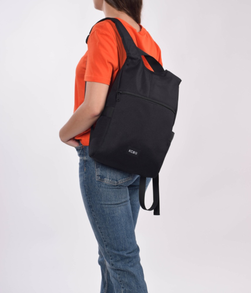 Mochila antirrobo grande KCB Underseat negra (6)
