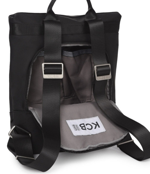Mochila antirrobo pequeña KCB Base negra (3)