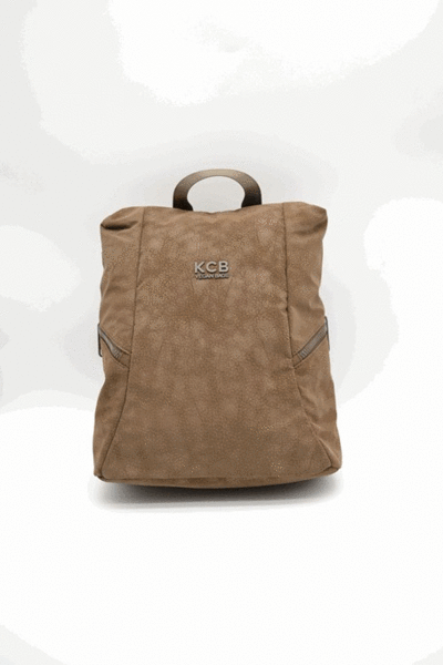 Mochila antirrobo pequeña KCB Side marron (1)