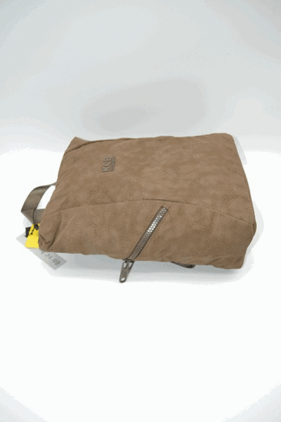 Mochila antirrobo pequeña KCB Side marron (5)