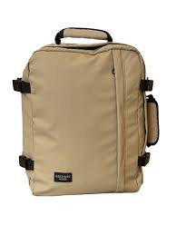 Mochila cabina Bienoti 40x30x20 expandible Beige