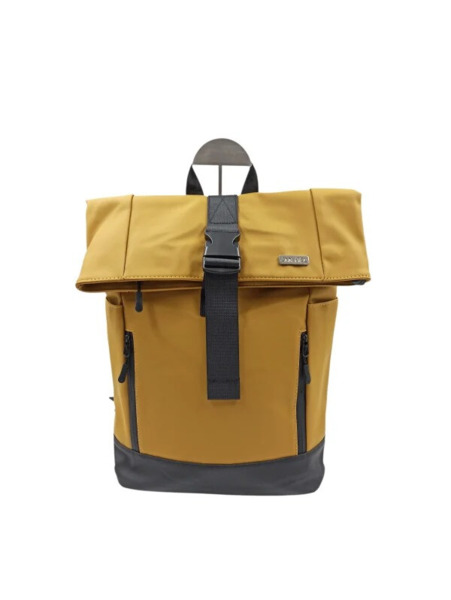 Mochila CAN PIEL Neopreno Mostaza (1)