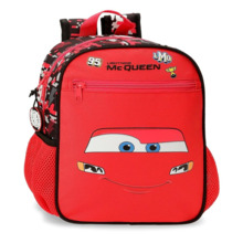 MOCHILA CARS ADAP. 28CM. MCQUEEN REDR