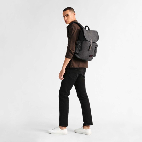 Mochila EASTPAK Austin black demim (5)