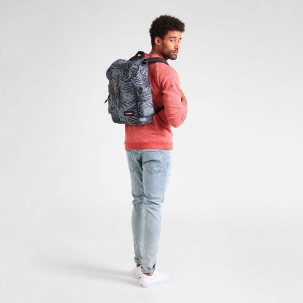Mochila EASTPAK Austin Leaves Black (6)
