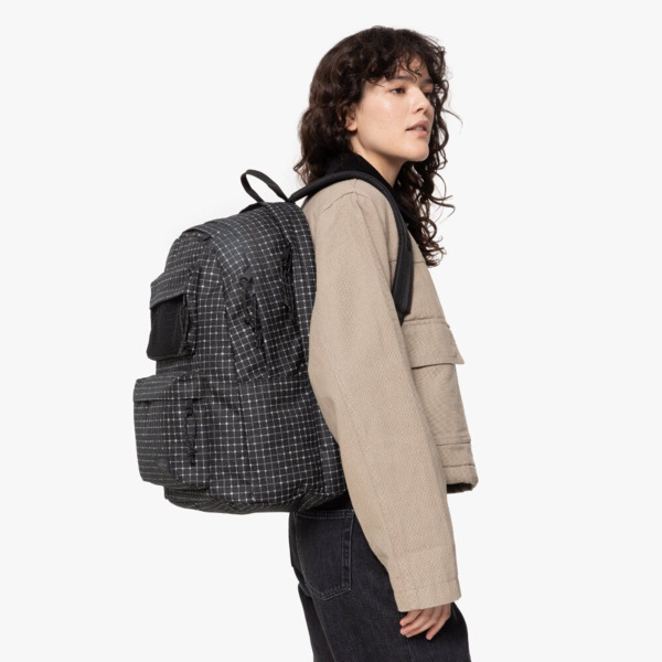 Mochila EASTPAK Double Office Refleks Space Black (negro) (1)