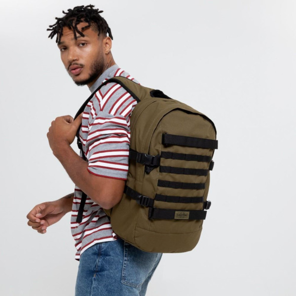 Mochila EASTPAK L CS Mono Army (4)