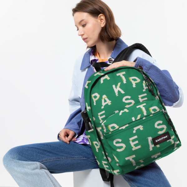 Mochila EASTPAK Office Zippl'R Mash Green (6)