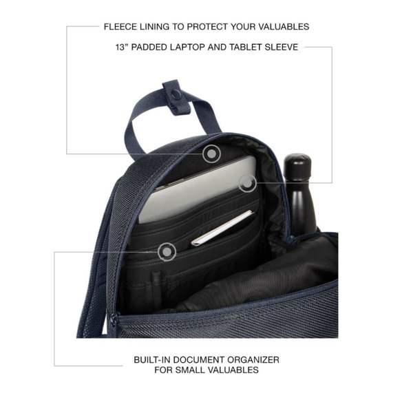 Mochila EASTPAK Tecum W Cnnct Marine (7)