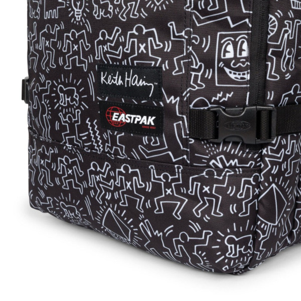 Mochila EASTPAK Travelpack Keith Haring Black (4)