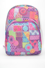 Mochila escolar GABOL patch work