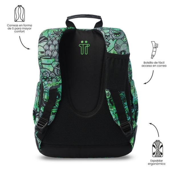 Mochila escolar TOTTO Rayol Crew (2)