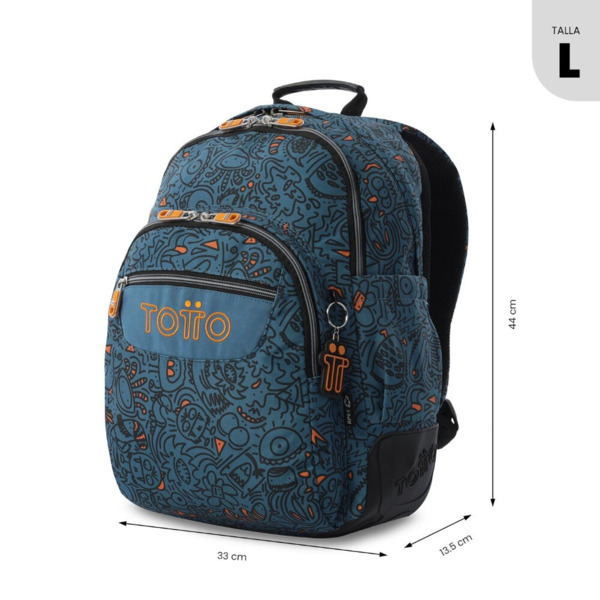 Mochila escolar TOTTO Rayol Grafer (1)