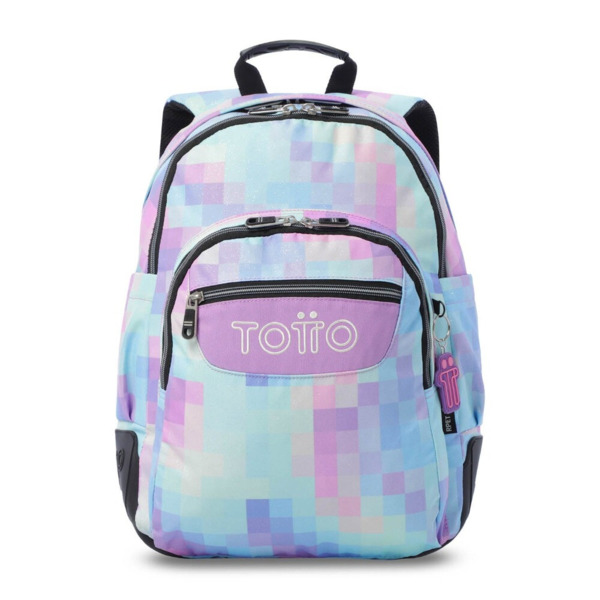 Mochila escolar TOTTO Rayol Pixelly
