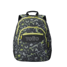 Mochila escolar TOTTO Rayol Texgrunge