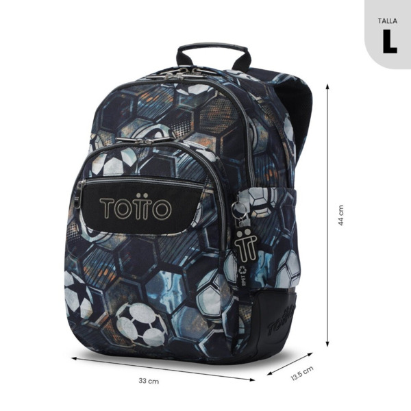 Mochila escolar TOTTO Rayol Verat Soccer (1)