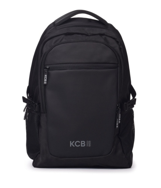 Mochila grande de hombre KCB Doble negra