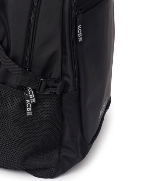 Mochila grande de hombre KCB Doble negra (1)