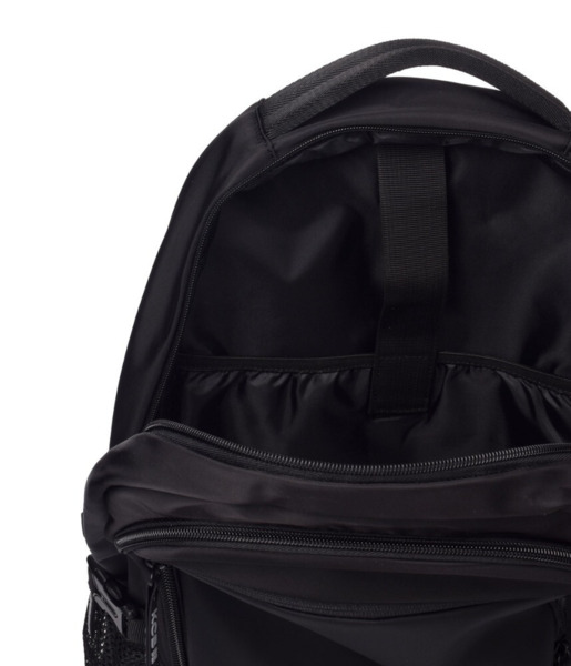Mochila grande de hombre KCB Doble negra (2)