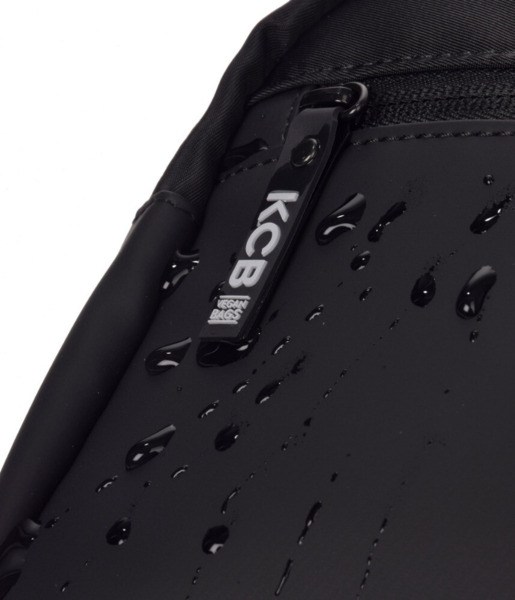 Mochila grande de hombre KCB Doble negra (5)