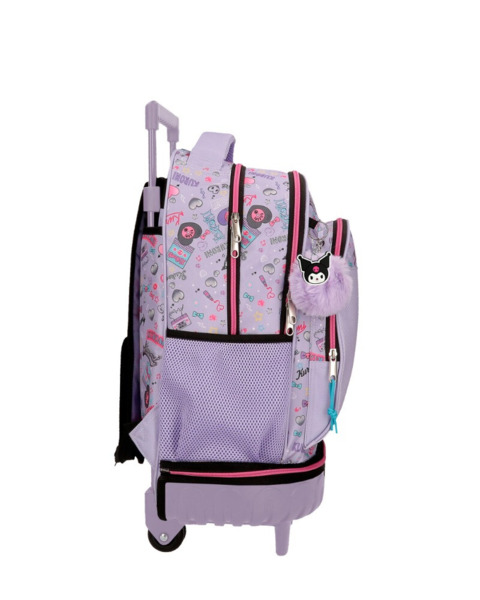 Mochila KUROMI de ruedas desmontable Retropop (1)