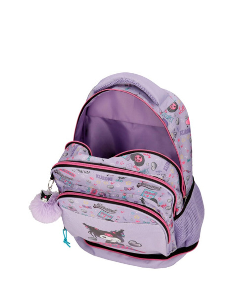 Mochila KUROMI de ruedas desmontable Retropop (4)