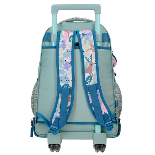 Mochila MOVOM de ruedas desmontable Forest verde claro (2)