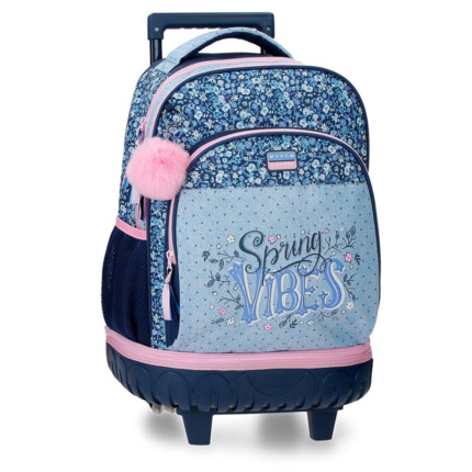 Mochila MOVOM de ruedas desmontable Spring vibes