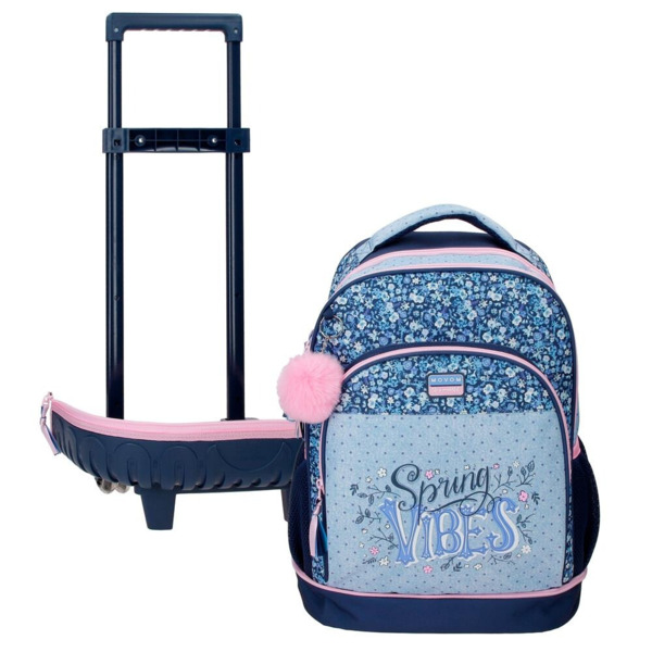 Mochila MOVOM de ruedas desmontable Spring vibes (4)