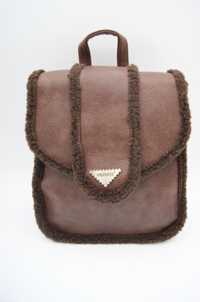 Mochila PRIVATA de mujer marron