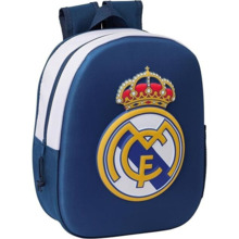 Mochila Real Madrid 3D de 27 cm