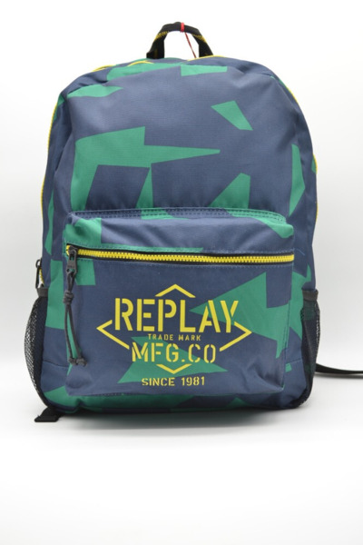 Mochila REPLAY azul y azul