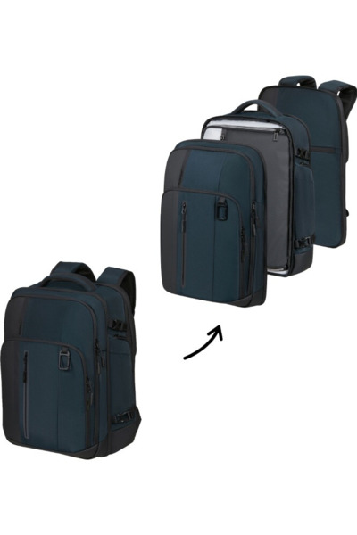 Mochila SAMSONITE BIZ2GO de viaje 3 en 1- 17.3" Deep Blue (2)