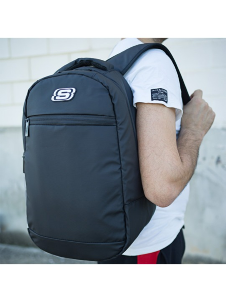 Mochila SKECHERS FW negra (7)