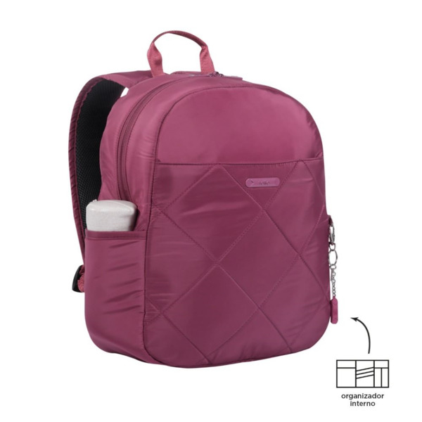Mochila TOTTO Arlet casual para mujer Deco rose (4)