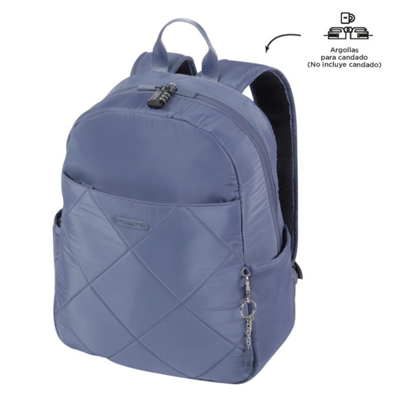 Mochila TOTTO Arlet casual para mujer Folkstone Gray (4)