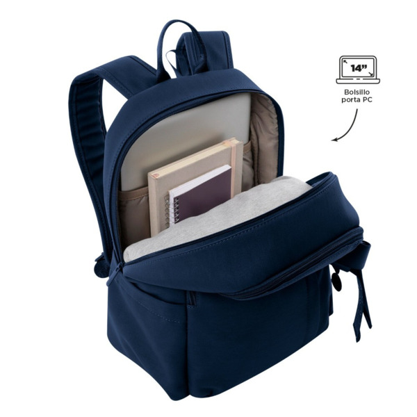 Mochila TOTTO Bow M azul (3)