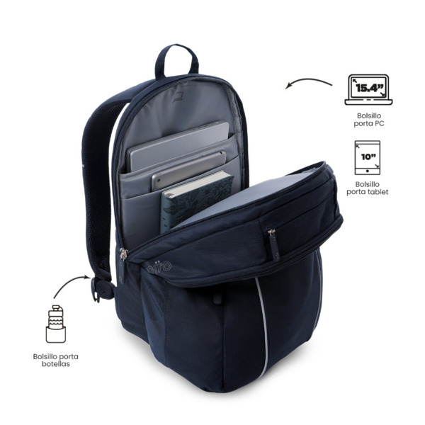 Mochila TOTTO Cambri 3.0 Azul (3)