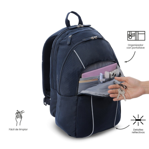 Mochila TOTTO Cambri 3.0 Azul (4)