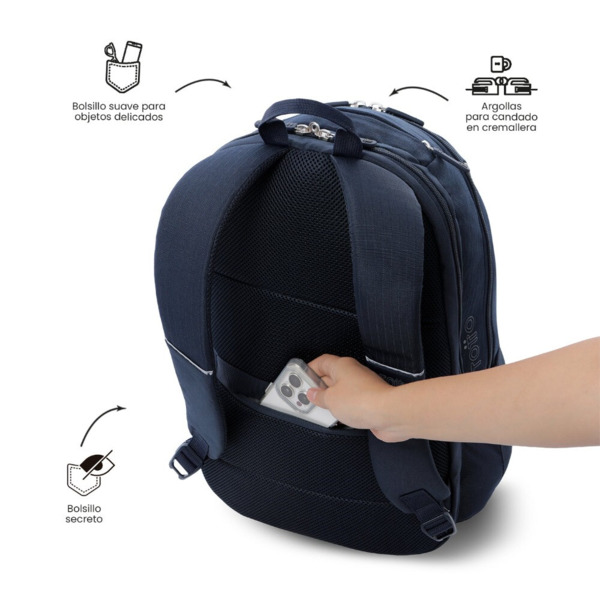 Mochila TOTTO Cambri 3.0 Azul (5)