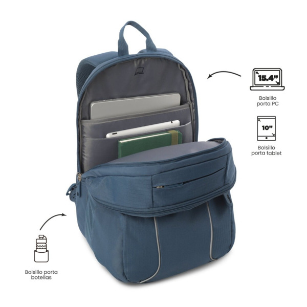 Mochila TOTTO Cambri 3.0 China Blue (3)