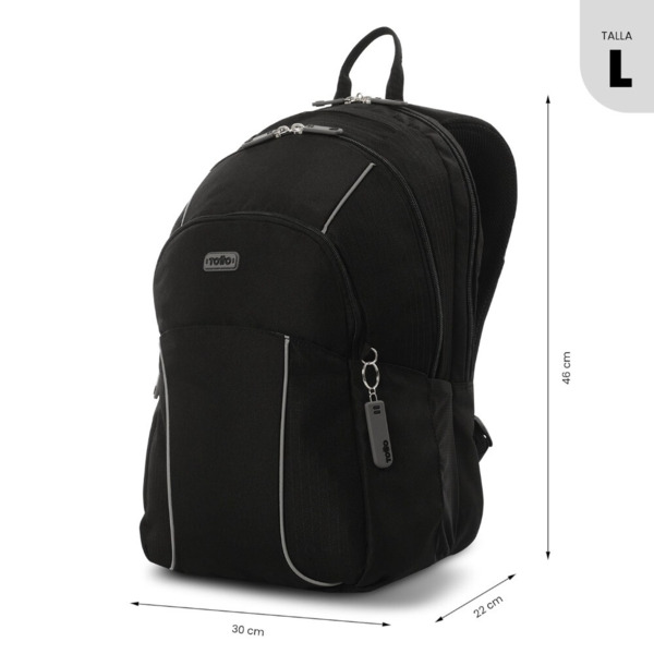 Mochila TOTTO Cambri 3.0 Negra (1)
