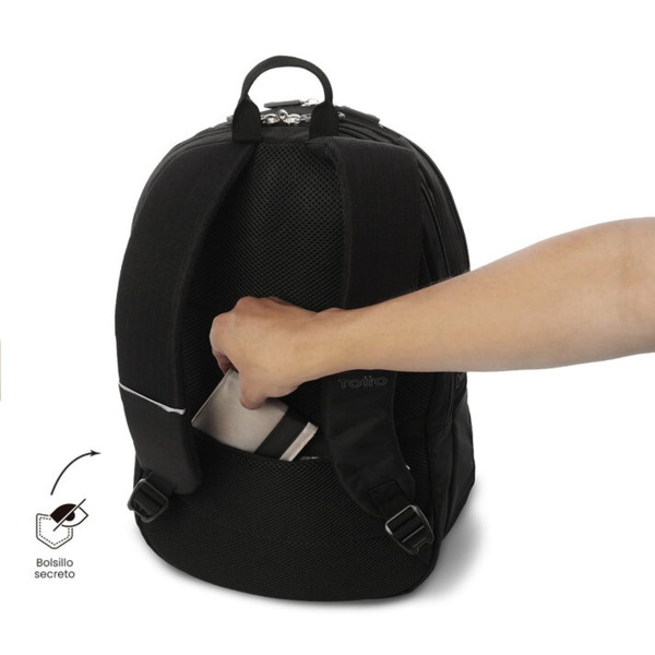 Mochila TOTTO Cambri 3.0 Negra (5)